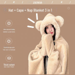 2024 Kahekihiline Paks Karu Sall-pleed &ndash; Armas Keep Diivanipleediks S&uuml;giseks ja Talveks