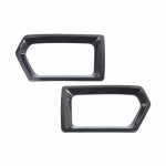 2 tk Punane ABS Esistange Iluv&otilde;re Katte Grill Jeep Compass 2024 2024 Autotarvikud