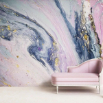 3D Fototapeet Roosa Abstraktne Marmor Seinapaber Elutuba Magamistuba Kodu Dekor Seinamaal 200 cm(W) x 140 cm(H)