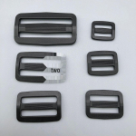 Mustvalge Jaapani stiilis reguleeritav pagasirihma pandlaga