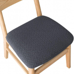 Universaalne elastne tooli kate: Neli aastaaega, &Uuml;hev&auml;rviline, Paksustatud, Lihtne disain koju v&otilde;i restorani. Type T04 Chair Cover liiva