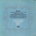 LP-plaat LEOPOLD WLACH (KLARNET), VIENNA KO - Mozart : Klarnetikvintett K.581 / F SET6003 WESTMINSTER 1966 Jaapan Klassikaline Kasutatud