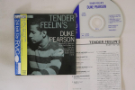 CD DUKE PEARSON - Tender Feelin's TOCJ9037 BLUE NOTE 1998 Jaapan Obi Dž&auml;ss Kasutatud