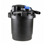 CPF-2500 Kalatiigi filtreerimiss&uuml;steem filtri&auml;mber bassein kalakasvatus v&auml;line 16L sobib 3m&sup3; kalatiigile steriliseeriva lambiga AU adapter plug