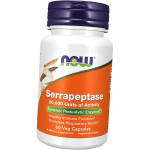 Serrapeptaas, Serrapeptase 60000, Now Foods 60kaps (72128080) 60vcaps