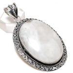 Moonstone Handmade 925 Sterling Silver Jewelry Pendant 2.60 p0i20
