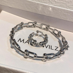 Kaheosaline komplekt vaskkattega mikro-inkrusteeritud tsirkoonist, avatav k&auml;ev&otilde;ru, s&otilde;rmus, naiste mitmek&uuml;lgsed ehted 17CM