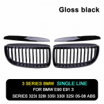 BMW 5. seeria F10 F18 520 523 525 530 jaoks Auto esikaitseraud Neeruv&otilde;re Grill Kapoti v&otilde;rk Kahekordse ribiga keskmine v&otilde;re &Uuml;mberehitatud kerekomplekt