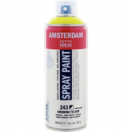 Bombe de peinture Amsterdam 400ml jaune verd&acirc;tre