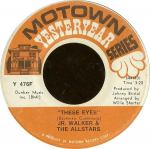 7-tolline plaat JUNIOR WALKER & THE ALL STARS - These Eyes / What Does It Take (To Y476F Motown 1972 USA Soul/Funk Kasutatud