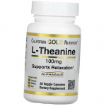 Teaniin, Toetab l&otilde;&otilde;gastumist, L-Teaniin AlphaWave 100, California Gold Nutrition 30kaps (27427003) 30vcaps