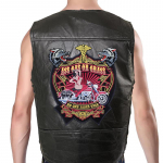 Vest Street Punk Vest Jope Varrukateta Harley Mootorrattam&auml;rgi Tikitud Vest XL