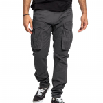 Spring and summer new large-size men's overalls, foreign trade solid color multi-pocket casual trousers for men S