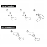 10 tk ninak&otilde;rva karvaeemaldusvaha komplekt meestele naistele valutu ninavahapulk