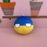 10cm Polandball Pl&uuml;&uuml;sm&auml;nguasi UK Ukraina Saksamaa Countryball T&auml;idisega Nukk Dekoratsioon 10cm