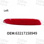 BMW X5 X6 E70 E71 2007&ndash;2013 jaoks Auto tagumise p&otilde;rkeraua vasak/parem helkur lamp punane l&auml;&auml;ts 63217158949 63217158950 pidurituli