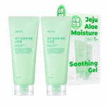 Sikmulnara Jeju Aloe Moisture Soothing Gel Double Set 200ml x 2