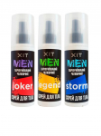 toning and moisturizing perfumed body spray for men 100ml. and 300ml. set 100ml + 100ml + 100ml Set