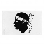 Drapeau - korss - 60 x 90 cm - pol&uuml;ester - rekto/verso - veljed en fer