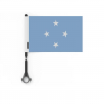 Drapeau - mitmev&auml;rviline - Mikroneesia katted - 14 x 21 cm - 5 t&uuml;kki - pol&uuml;ester