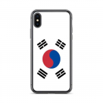 Coque T&eacute;lephone Drapeau Cor&eacute;e du Sud &ndash; iPhone X