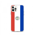 Coque T&eacute;lephone Drapeau Paraguay &ndash; iPhone 12 Pro