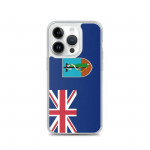 Coque iPhone &ndash; Montserrat &ndash; Drapeau &ndash; Souple &ndash; Mitmev&auml;rviline &ndash; &Uuml;hilduv iPhone 14 Pro
