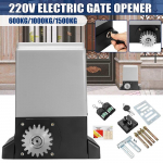 220V Elektriline liugv&auml;rava avaja 550W 1000KG Automaatne mootor 2 puldiga komplekt Tugev Uus
