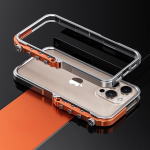 Cyberpunk Punk Mehaaniline Telefoniraami Kest iPhone 16 15 14 13 Pro Max Plus jaoks Alumiiniumisulamist Metallist P&otilde;rutuskindel Kaitseraua Kate iPhone 16