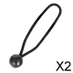 2X Bungee Cord Security Strap for Telescoping Swim boat ladder (4-Step)