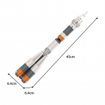 Ehita Moc City Space Ultimate Soyuz Rakett 1:110 MOC Komplekt Ehitusklotsid Komplektid M&auml;nguasjad Lastele Laste Kingitused M&auml;nguasi 587 TK Raketid
