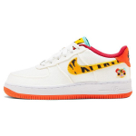 Nike Air Force 1 07 LV8 GS Tiigriaasta Laste tossud Valge Sail University-Gold DQ4502-171 35.5