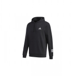 Adidas Sportlik vabaaja pusa kapuutsiga meestele, &uuml;laosad, must GD5443 M