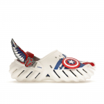 Marvel x Crocs Echo Clog Kapten Ameerika Unisex TOSSUD Valge 209478-100 41-42