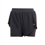 Adidas Designed For Training Heat.Rdy HIIT 2-in-1 l&uuml;hikesed p&uuml;ksid naistele Must IM8178 XL