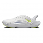 Nike Aqua Swoosh Sandal GS laste tossud valged/mustad/sinised/pure-platinum FV6363-100 33.5