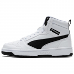 Puma Rebound V6 Mugavad Mitmek&uuml;lgsed Vastupidavad Kerged Keskmise k&otilde;rgusega tossud Unisex tossud Must Valge 392326-02 35.5