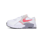 Nike Air Max Excee TD Vastupidavad L&ouml;&ouml;gisummutusega Madalad Lastejalatsid Valge Hall Roosa CD6893-119 23.5