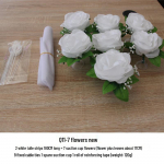 Pulmaauto kaunistus kunstlik lillede seade