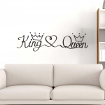 Large letters English alphabet PVC Sticker Wall Stickers Living Room Decoration must