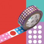 Masking Tape MT x KAPITZA Motif polka mitmev&auml;rviline
