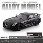 1/24 Sulamist Valatud Benz SLS-AMG Sportauto Mudel Kogutav Kaunistus Lastele M&auml;nguauto Poistele P&uuml;hadekingitus S&uuml;nnip&auml;evakingitus