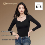 Women's Thermal Long-Sleeve Base Layer with Chest Pads L (approx. 121-160 lbs)