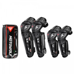 Mootorratta Motokrossi Uisutamise Kaitsmed P&otilde;lve K&uuml;&uuml;narnuki Kaitsepadjad V&auml;lispordi Varustus S&otilde;idu Kaitsevarustus 4 tk/komplekt Moto Tarvikud Hand and Leg