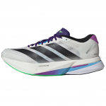 Adidas Adizero Boston 13 Kulumiskindlad Hingavad Toetavad Tagasil&ouml;&ouml;giga Libisemiskindlad Jooksusaapad Meeste Valged Mustad Tossud JS4946 42