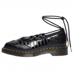dr. Martens Wednesday X Elphie II Nahast Paeladega Mugavad Vabaajajalatsid 3cm Naiste Kingad Must 41856001 39