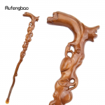 Kollane Virsik Puidust &Uuml;he Liigendiga Moodne Puidust Kepp Dekoratiivne Cosplay Kepp Halloween Kark Kepp Kepik 93cm