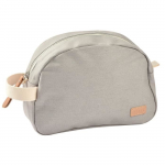 BEABA, Trousse de toilette b&eacute;b&eacute; canvas gris perle hall