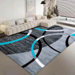 P&otilde;hjamaise geomeetriaga vaibad elutuppa Lihtne muster Uue kodu sisustuse vaibad Magamistuba Garderoobide sisustusvaip Libisemisvastane matt tapete 80x120cm