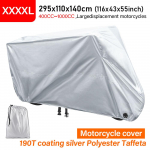 Elektriauto Kate Mootorratta Kaitsekate 190T H&otilde;bedane P&auml;ikesekaitse Veekindel Vihm Tolm Mootorratta Mantel Pikkus 3 Meetrit 4XL